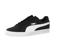 Puma Smash Vulc - Sneakers Basses - Mixte Adulte - Noir (Black/White 09) - 44 EU (9.5 UK)