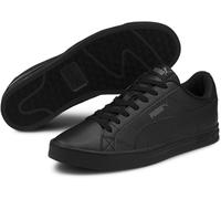 Puma Smash Vulcan 3 Low Trainers Mens Triple Noir 8.5 (42.5) Male