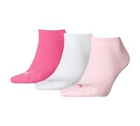 Puma Sneaker Chaussettes, Rose, 35/38 (Lot de 3) Unisexe