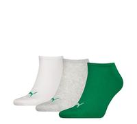 Puma Sneaker Chaussettes, Vert, 43/46 (Lot de 3) Unisexe