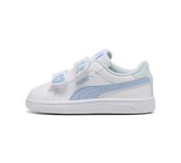 PUMA Sneakers à écussons Smash 3.0 Bébé, Chaussures, Blanc, 25 25