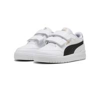 PUMA Sneakers Basses Shuffle Downtown Enfant 34.5, White Black Gold