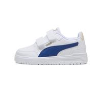 PUMA Sneakers basses Shuffle Downtown Enfant, Chaussures, Blanc, 31.5 31.5
