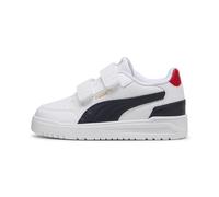 Puma Baskets Enfant Shuffle Downtown LO V PS Blanc / New Navy / All Time Red Taille 21 EU