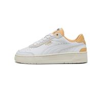 PUMA Sneakers CA Match Court Femme, Chaussures, Blanc/Almost Apricot, 35.5 35.5