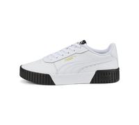 PUMA Sneakers Carina 2.0 Femme, Chaussures, Blanc/Doré/Noir, 37 37