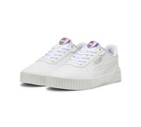 Chaussures Puma Carina 2.0 Girl Power blanc lilas brillant femme - 37