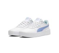 PUMA Sneakers Carina 3.0 Enfant et Adolescent 35.5, White Intense Lavender Purple