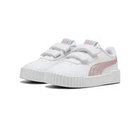 PUMA Sneakers Carina 3.0 Space Belle Bébé 22, White Pinkscape Pink