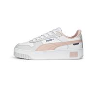 PUMA Carina Street Basket Femme, Puma White Rose Dust Feather Gray, 37.5 EU