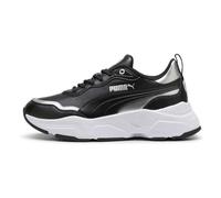 PUMA Sneakers Cassia Rose Metallic Dream Femme 36 Black Silver Matte White Metallic Gray ┃Baskets pour Femmes