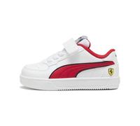 PUMA Sneakers Caven 2.0 Scuderia Ferrari Bébé, Chaussures, Blanc/Rosso Corsa, 24 24