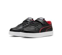 PUMA Sneakers Caven 2.0 Scuderia Ferrari Enfant 34, Black Rosso Corsa Red