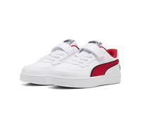 PUMA Sneakers Caven 2.0 Scuderia Ferrari Enfant 34, White Rosso Corsa Red