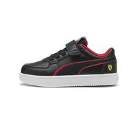 PUMA Sneakers Caven 2.0 Scuderia Ferrari Enfant 35, Black Rosso Corsa Red