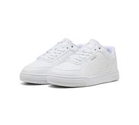 PUMA Sneakers Caven III Enfant et Adolescent 39, White Silver Metallic