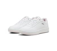 PUMA Women Court Classy Baskets, Puma White Whisp Of Pink Puma Silver, 38 EU