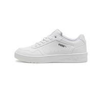 PUMA Women Court Classy Baskets, Puma White Puma Silver, 38 EU