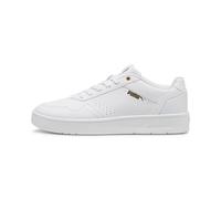 PUMA Baskets Court Classic Unisexe Blanc/Or Taille 42,5 EU