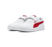 PUMA Sneakers Court Classic Clean Enfant 35, White for All Time Red