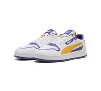 PUMA Sneakers Court Classic Street Unisexe 42, White Yellow Sizzle Team Violet Purple