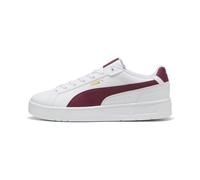 PUMA Sneakers Court Classico Unisexe, Chaussures, Blanc/Regal Rouge/Doré, 44 44