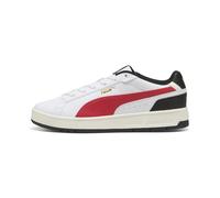 PUMA Sneakers Court Classico Unisexe, Chaussures, Blanc/Rouge/Noir, 44 44