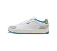 PUMA Sneakers Court Classico Unisexe 40.5, White Tropical Blue