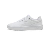 Puma Court Lally, Basket Femelle, Puma White-Puma White-Cool Light Gray,