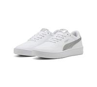 PUMA Baskets Court Lally Metallic Whisper Femme Blanc Argent métallisé Taille 38