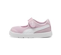 PUMA COURTFLEX V3 Lina V INF, Basket Femelle, Rose Mauve-PUMA White,
