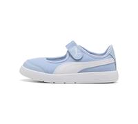 PUMA Sneakers Courtflex v3 Lina V Enfant, Chaussures, Haute Tropic/Blanc, 32 32