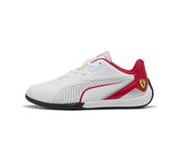 PUMA Sneakers Drift Cat 11 Scuderia Ferrari HP Enfant et Adolescent, Chaussures, Blanc, 37.5 37.5