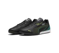 PUMA Sneakers Drift Cat 11 x Aston Martin ARAMCO F1® Team Unisexe 43, Black Lime Shimmer Green