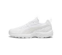PUMA Sneakers en cuir Milenio Tech, Chaussures, Blanc/Feather Gris, 48 48
