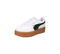 PUMA Sneakers en Cuir Palermo Elevata Femme 35.5, White Gum Beige