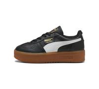 PUMA Sneakers en cuir Palermo Elevata Femme, Chaussures, Noir, 37.5 37.5