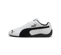 PUMA Sneakers en cuir Speedcat Unisexe, Chaussures, Blanc/Noir, 48 48