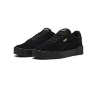 PUMA Baskets en daim Carina 3.0 Femme Black Gold Taille 38,5