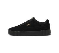 PUMA Sneakers en daim Carina 3.0 Femme, Chaussures, Noir, 38.5 38.5