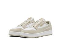 PUMA Mixte Court Classic Street SD Basket, White-Desert Dust Gold, 40 EU