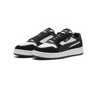 PUMA Sneakers en Daim Court Classic Unisexe 44, White Black Gold