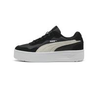 PUMA Sneakers en daim Court Lally Skye Femme, Chaussures, Noir, 38 38