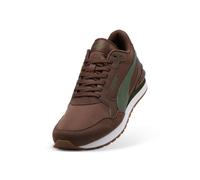 PUMA Sneakers en Nylon St Runner v4 44, Chestnut Brown Moss Veil White Gum Green