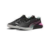 PUMA Sneakers Fuse 4.0 Femme, Chaussures, Noir/Rose Pixel/Mint Melt, 40.5 40.5