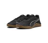 PUMA Sneakers Fuse 4.0 Unisexe 39, Black Cast Iron Gum White Gray Beige