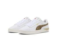 PUMA Sneakers Jada Classic Animal Flair Femme 37, White Gold Exotic Red