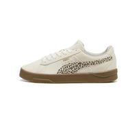 PUMA Sneakers Jada Classic Leopard Femme, Chaussures, Blanc, 40.5 40.5