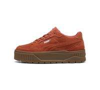 PUMA Sneakers Karmen II Idol Suede Femme, Chaussures, Orange, 35.5 35.5