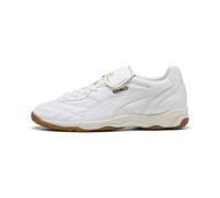 PUMA Sneakers King Indoor Unisexe, Chaussures, Blanc/Frosted Ivory, 37.5 37.5